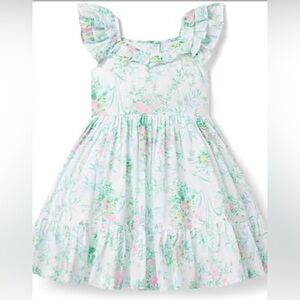 Janie and Jack the bouquet away baby girl dress size 12-18 months
